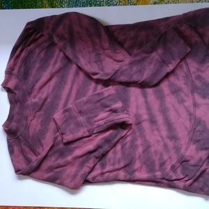 Le Verde Tie Dye Type Top